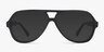 Americana Dark Green AcetateSunglass Frames from EyeBuyDirect, Front View