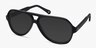 Americana Dark Green AcetateSunglass Frames from EyeBuyDirect, Angle View