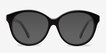 Stella Dark Gray AcetateSunglass Frames from EyeBuyDirect, Front View
