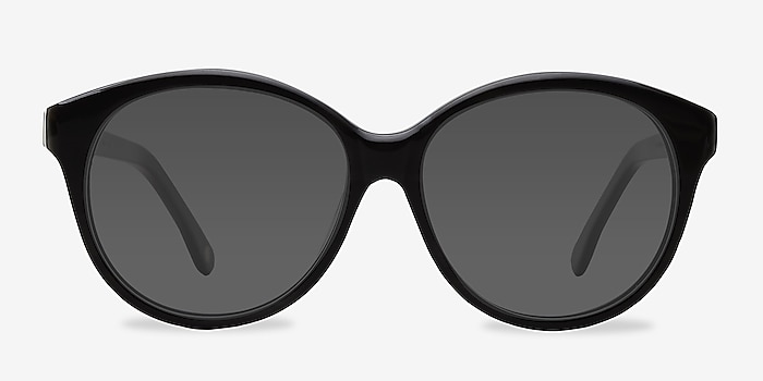 Stella Dark Gray Acetate Sunglass Frames from EyeBuyDirect