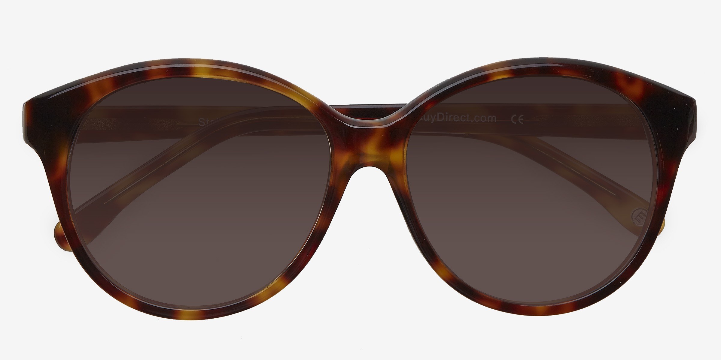 Stella - Round Dark Gray Frame Sunglasses For Women | Eyebuydirect