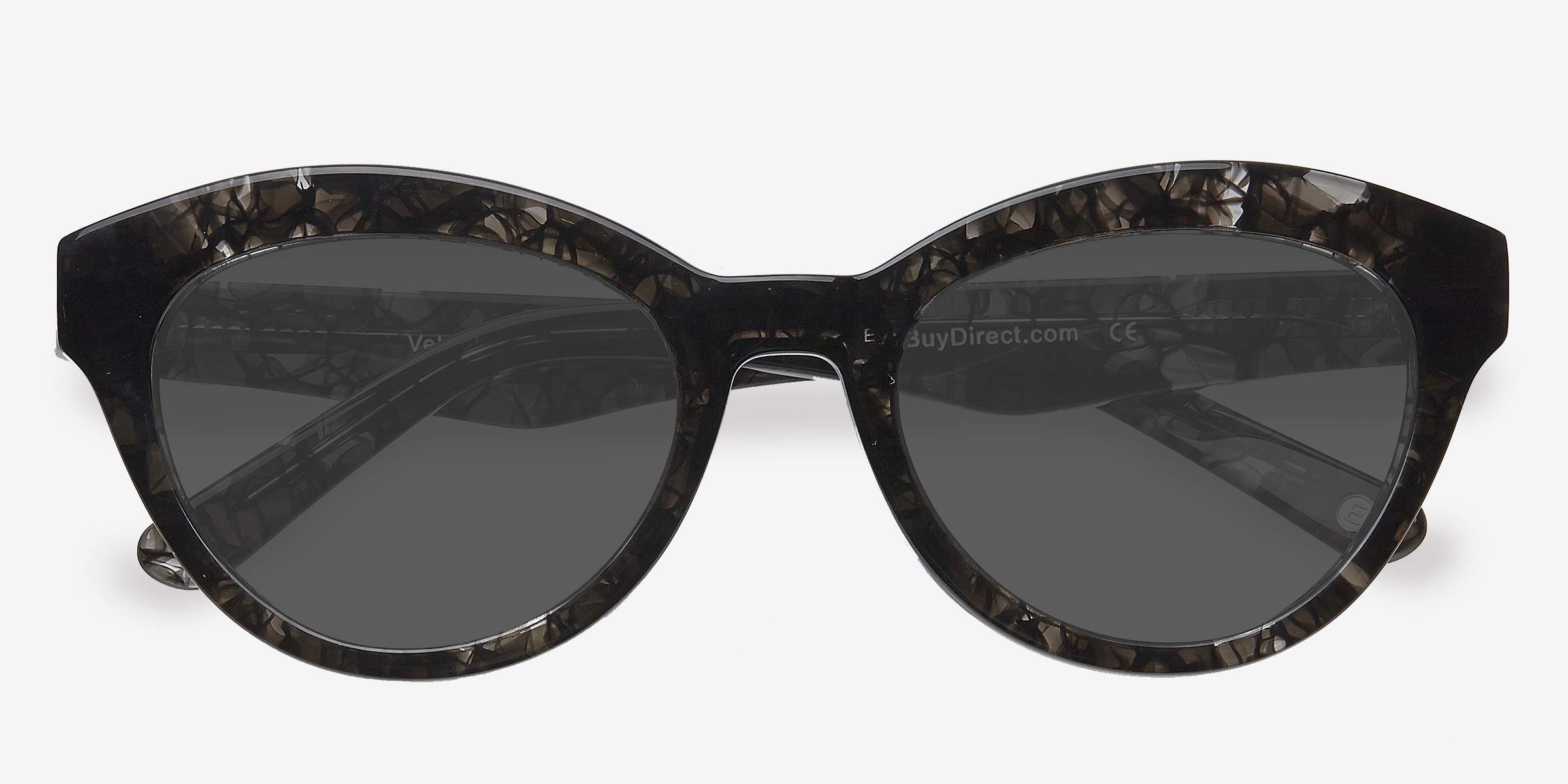 Velour
Cat Eye Tortoise Sunglasses Velvet Eyewear® Helen Flat Top Cat Eye Sunglasses | Sleek  main image 2
