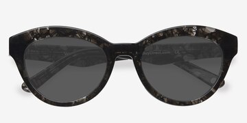 Gray Velour -  Vintage Acetate Sunglasses