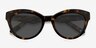 Velour Tortoise AcetateSunglass Frames from EyeBuyDirect, Closed View
