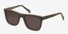Virtual Brown AcetateSunglass Frames from EyeBuyDirect, Angle View