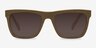 Virtual Yellow AcetateSunglass Frames from EyeBuyDirect, Front View