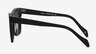 Virtual Matte Black AcétateSoleil de Lunette de vue d'EyeBuyDirect, Vue de Côté