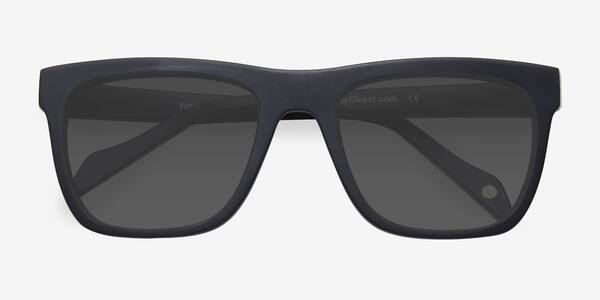 Matte Black Virtual -  Acetate Sunglasses