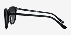 Calypso  Black  Acétate Soleil de Lunette de vue d'EyeBuyDirect, Vue de Côté