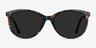 Calypso Floral AcetateSunglass Frames from EyeBuyDirect, Front View
