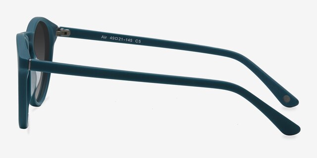 Air Matte Green AcetateSunglass Frames from EyeBuyDirect, Side View