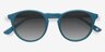 Air Matte Green AcetateSunglass Frames from EyeBuyDirect, Closed View