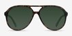 Jakarta Tortoise AcetateSunglass Frames from EyeBuyDirect, Front View