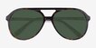 Jakarta Tortoise AcetateSunglass Frames from EyeBuyDirect, Closed View