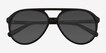Jakarta Black AcetateSunglass Frames from EyeBuyDirect, Closed View