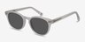 Till Dawn Matte White AcetateSunglass Frames from EyeBuyDirect, Angle View