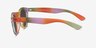 Sunset Yellow PlastiqueSoleil de Lunette de vue d'EyeBuyDirect, Vue de Côté