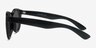 Sunset Black PlasticSunglass Frames from EyeBuyDirect, Side View