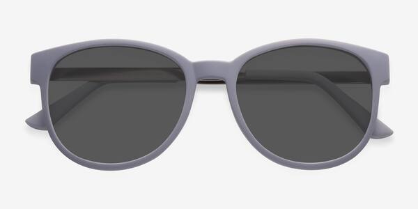 Matte Gray Terracotta -  Plastic-metal Sunglasses