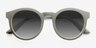 Oasis Pistachio PlasticSunglass Frames from EyeBuyDirect, Closed View
