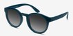 Oasis Matte Blue PlasticSunglass Frames from EyeBuyDirect, Angle View