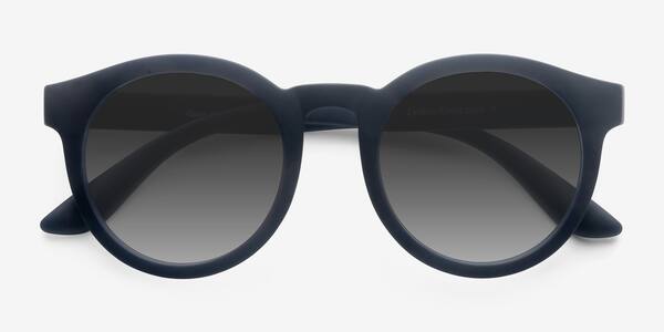 Matte Navy Oasis -  Plastique Sunglasses
