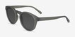 Taylor Matte Green PlasticSunglass Frames from EyeBuyDirect, Angle View