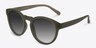Taylor Matte Green PlasticSunglass Frames from EyeBuyDirect, Angle View
