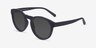 Taylor Matte Navy PlastiqueSoleil de Lunette de vue d'EyeBuyDirect, Vue d'Angle