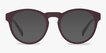 Taylor Marsala PlasticSunglass Frames from EyeBuyDirect, Front View