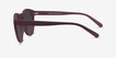 Taylor Marsala PlasticSunglass Frames from EyeBuyDirect, Side View