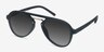 Chips Black PlasticSunglass Frames from EyeBuyDirect, Angle View