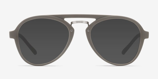 Chips Light Green PlasticSunglass Frames from EyeBuyDirect, Front View