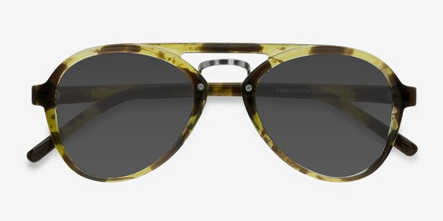 Chips Écailles PlastiqueSoleil de Lunette de vue d'EyeBuyDirect, Vue Rapprochée