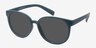 Dundee Matte Green PlasticSunglass Frames from EyeBuyDirect, Angle View