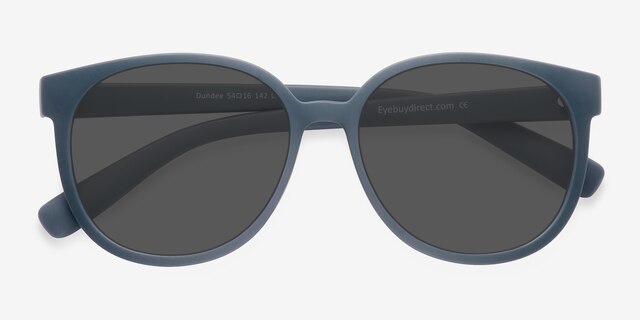 Dundee Matte Green PlasticSunglass Frames from EyeBuyDirect, Closed View
