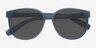 Dundee Matte Green PlasticSunglass Frames from EyeBuyDirect, Closed View
