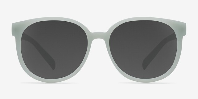 Dundee Bleu pâle PlastiqueSoleil de Lunette de vue d'EyeBuyDirect, Vue de Face