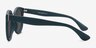 Vedette Vert Mat Plastic-metalSoleil de Lunette de vue d'EyeBuyDirect, Vue de Côté