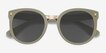 Vedette Matte Olive Plastic, MetalSunglass Frames from EyeBuyDirect, Closed View