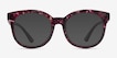 Elena Floral PlasticSunglass Frames from EyeBuyDirect, Front View
