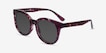 Elena Floral PlasticSunglass Frames from EyeBuyDirect, Angle View