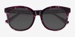 Elena Floral PlasticSunglass Frames from EyeBuyDirect, Closed View