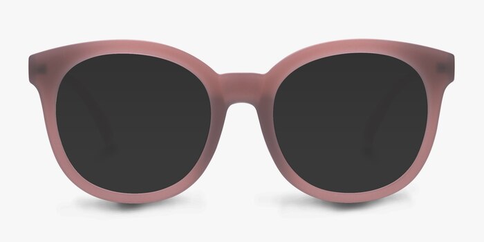 Elena Matte Brown Plastic Sunglass Frames from EyeBuyDirect