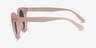 Elena Matte Brown PlastiqueSoleil de Lunette de vue d'EyeBuyDirect, Vue de Côté