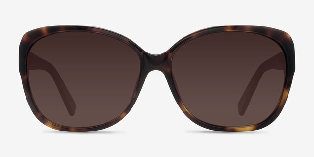 Sevilla Tortoise AcetateSunglass Frames from EyeBuyDirect, Front View