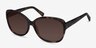 Sevilla Tortoise AcetateSunglass Frames from EyeBuyDirect, Angle View
