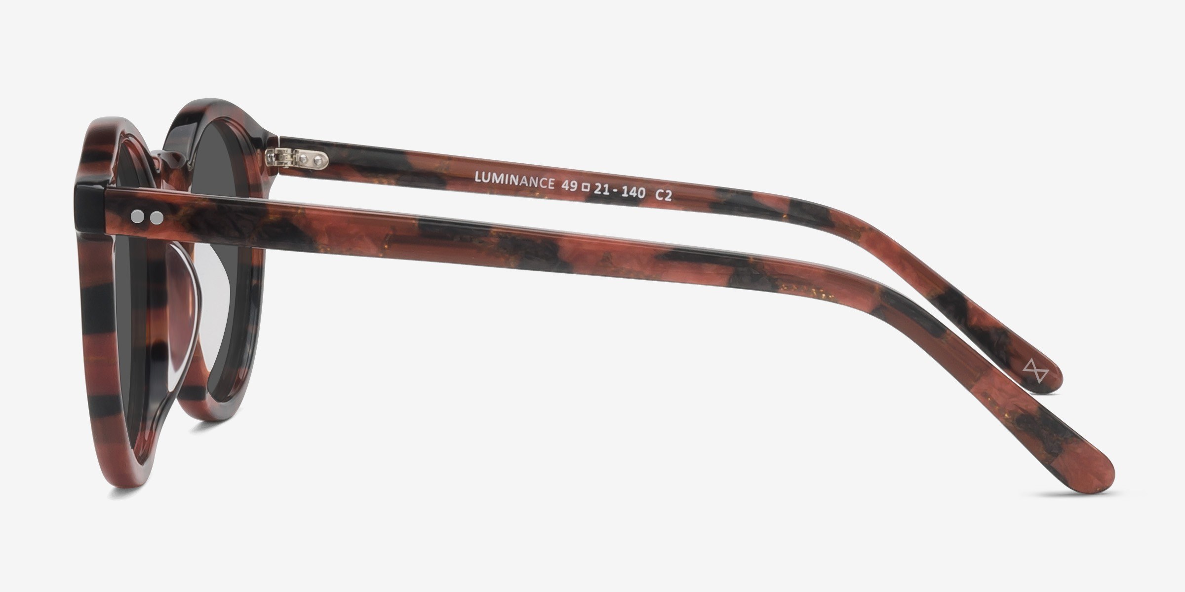 RFLKT Luminance Round Brown Tortoise Sunglasses - For Frames Only Amazon.com: Sunglasses for Men Women Tortoiseshell Tan Brown  main image 4