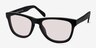 Malibu Matte Black AcétateSoleil de Lunette de vue d'EyeBuyDirect, Vue d'Angle