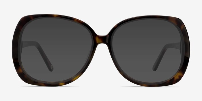 Petra Tortoise Acetate Sunglass Frames from EyeBuyDirect